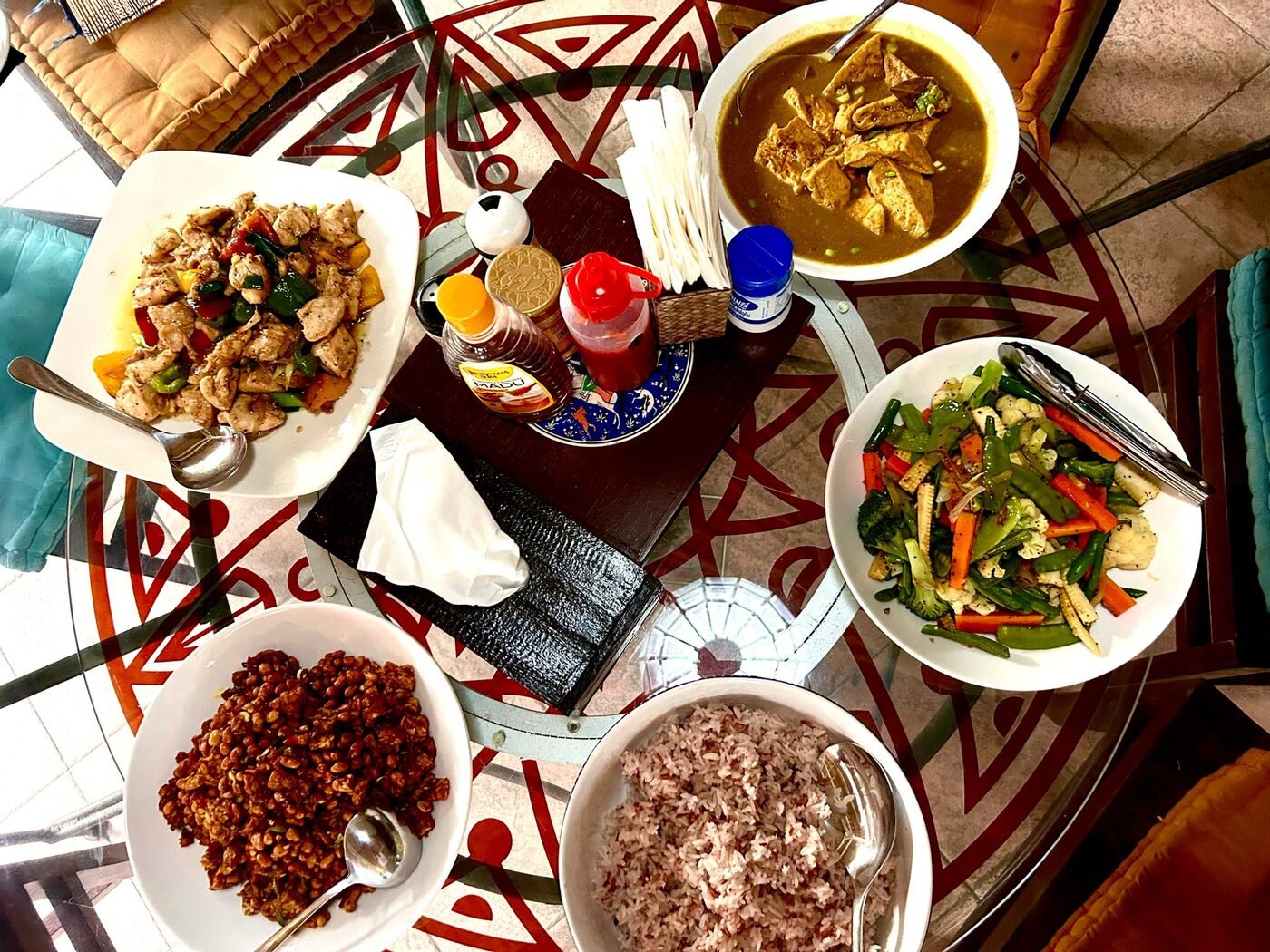 Lunch on the table