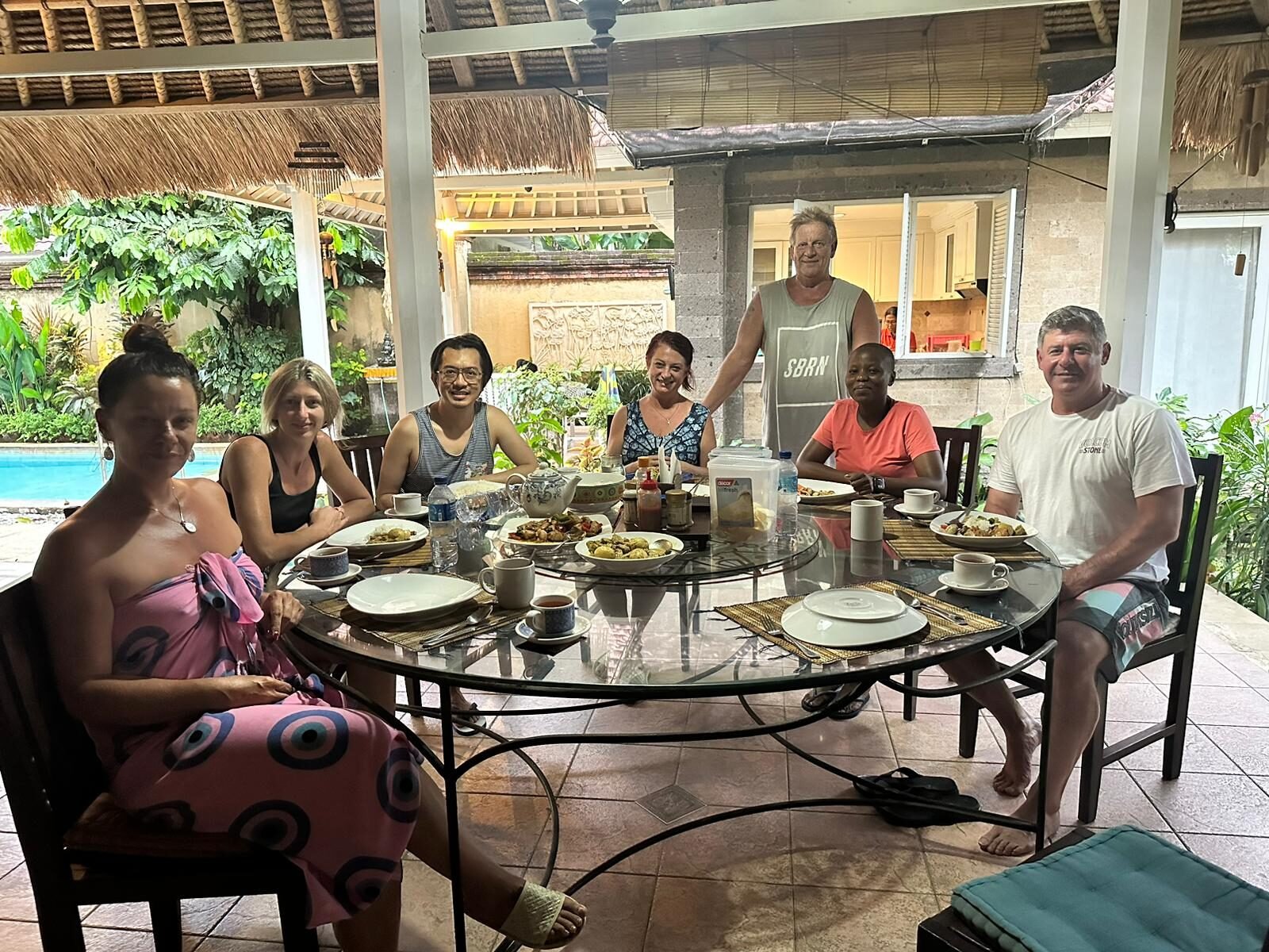 Around the table at the retreat